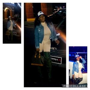 Camouflage Over the Knee Boots